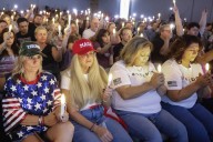 UNLV students honor Charlie Kirk at Turning Point USA vigil