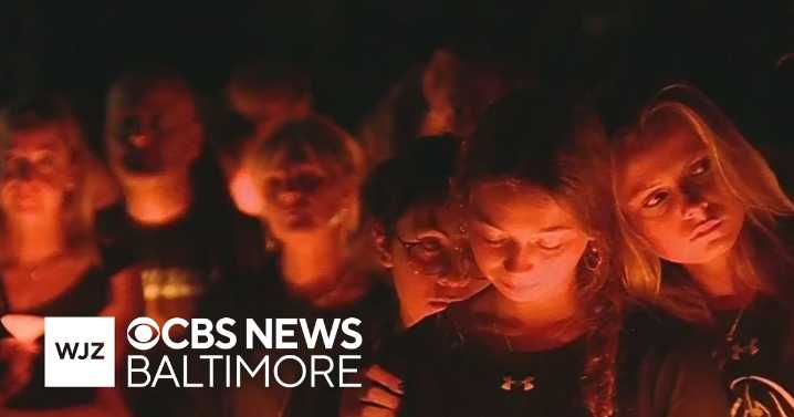 Hundreds attend vigil for student killed in Harford County crash involving school bus