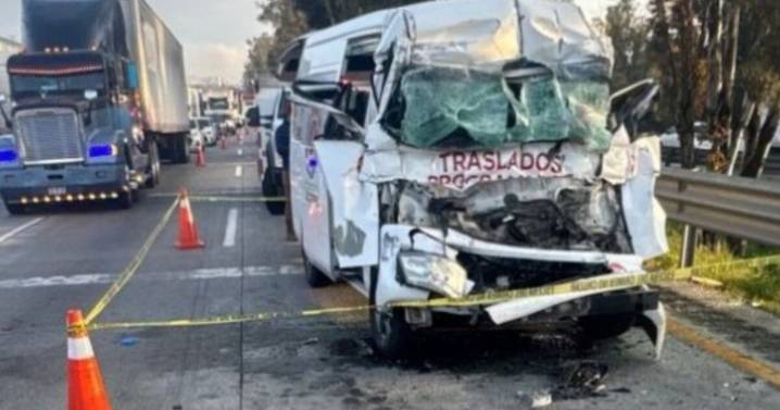 Tragedia en la México-Querétaro: Choque de ambulancia deja dos muertos cerca de la caseta de Tepotzotlán