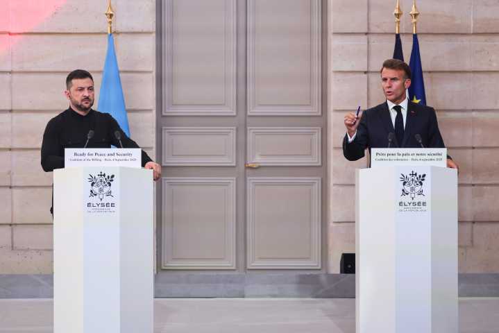Macron: 26 países se han comprometido a desplegar tropas o estar presentes para Ucrania