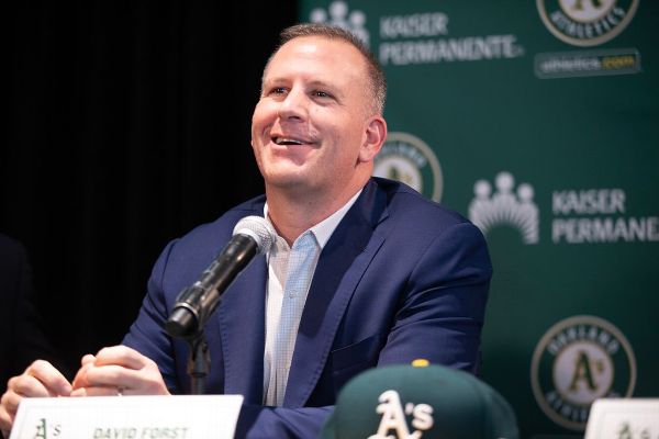 Athletics general manager David Forst has new contact for 2026