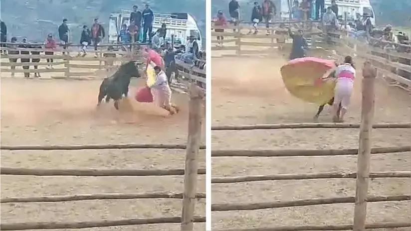 Apurímac: torero aficionado muere tras ser corneado por un toro en una fiesta patronal en Huaccana [VIDEO]