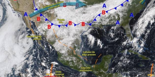 SMN advierte lluvias intensas y calor extremo en gran parte de México esta semana