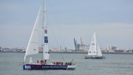 Los primeros barcos de la Clipper Race arriban a Puerto Sherry tras una dura travesía