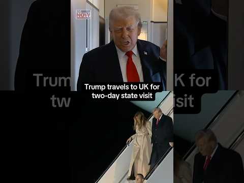 Trump travels to UK
