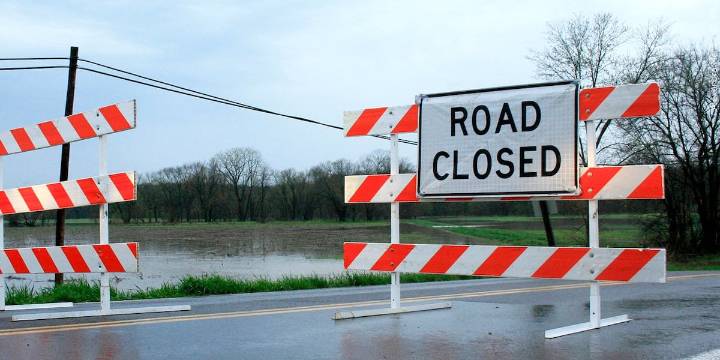 Dobie Road in Meridian Twp. closed for railroad maintenance