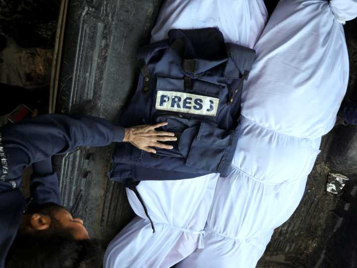 News outlets ‘blackout’ for Gaza to protest journalist killings