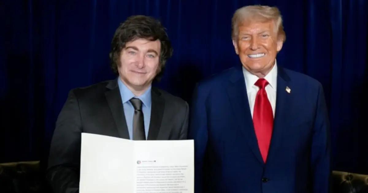 Javier Milei se reunió con Trump y recibió su respaldo: “Tiene mi total respaldo para la reelección”
