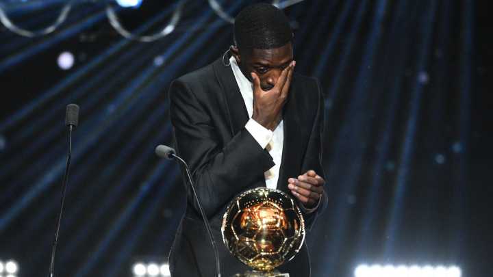 Dembélé gaña o balón de ouro