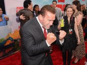 El actor Arnold Schwarzenegger, protagonista de la Comic