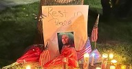 Candlelight vigil held for Charlie Kirk in Locomotive Park in Kingman
