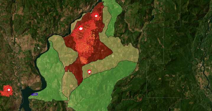 Three wildfires burning near Northport grow, community meeting being held Friday