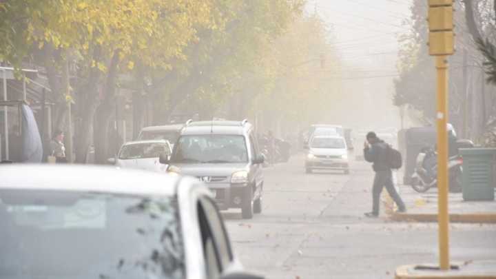 Alerta por vientos fuertes en el Gran San Juan y varios departamentos más