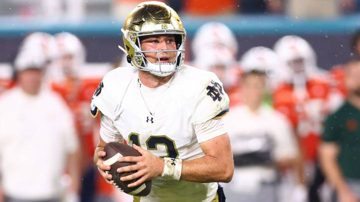 Notre Dame's Marcus Freeman confident CJ Carr's future after loss
