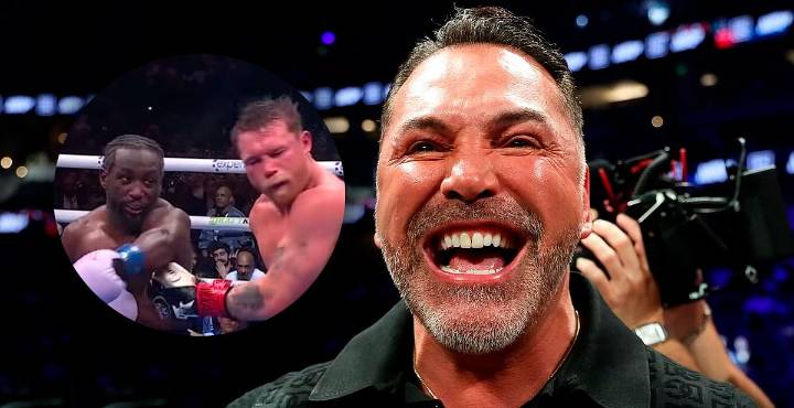 Óscar de la Hoya se burla del Canelo tras su derrota