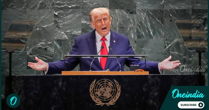 Trump critisices the UN in his speech at UNGA over ongoing wars & illegal immigration