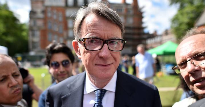 Peter Mandelson sacked as UK ambassador to US over Jeffrey Epstein scandal