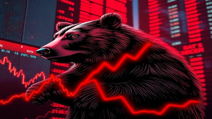 Markets fall, tech slides on H-1B fee shocker: Nifty closes at 25,200, Sensex down 460 points – 5 key highlights