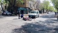 Mujer y niña hospitalizadas tras fuerte choque en Laprida y Aberastain