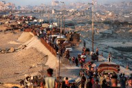 Gaza 'Is Burning,' Israeli Defense Minister Says