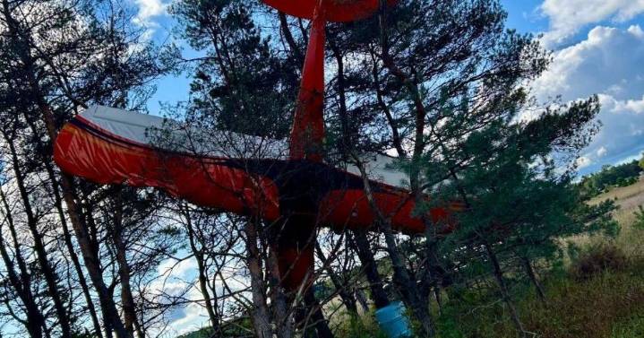Beulah pair survive crash landing