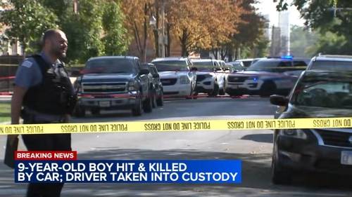 Anakin Perez ID'd as student killed by car outside McNair Elementary School on Walton Street on West Side, Chicago police say