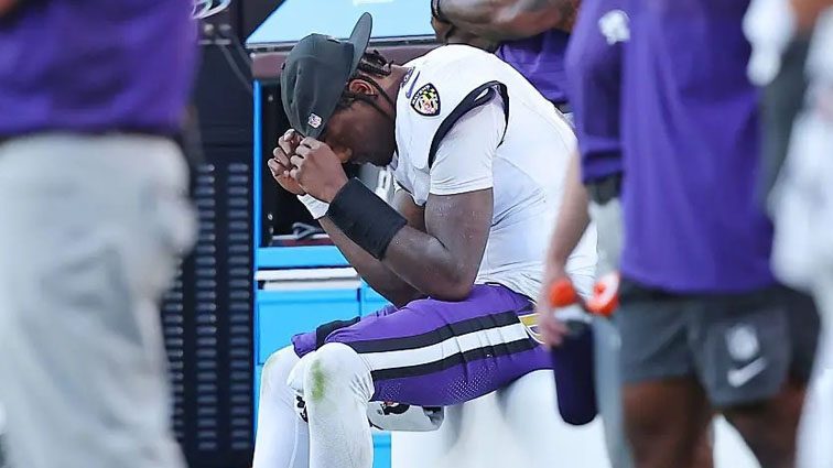 Ravens QB Lamar Jackson misses practice, and there were plenty of others also out