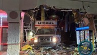 MSP, Detroit police probe crashes into buildings, break