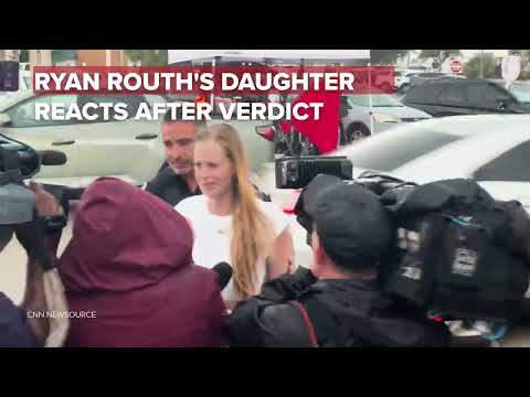 Daughter of man found guilty of Trump assassination attempt reacts to verdict