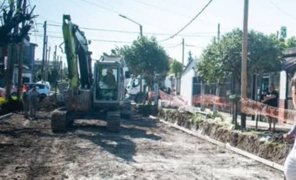 Inicio de obras en calles de San Francisco Solano