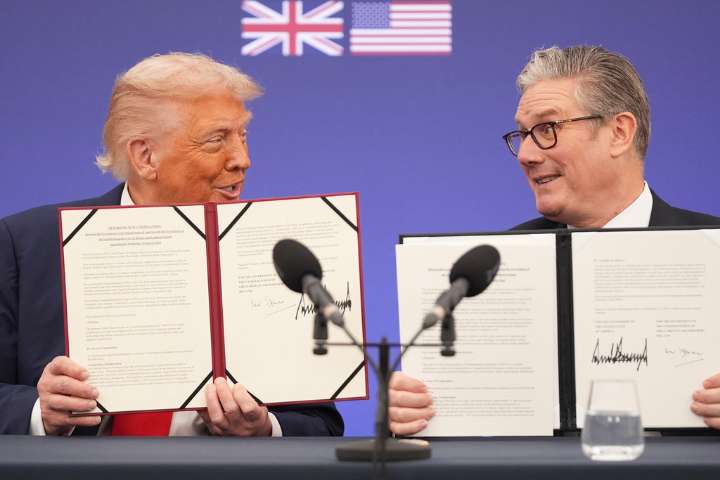 Trump wraps up UK state visit with gratitude for his hosts