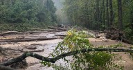 Several Gatlinburg roadways closed due to landslide after heavy rainfall and flooding