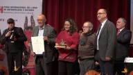 Inicia la 36 edición de la FILAH; Matos y Luján reciben el Premio García Cubas