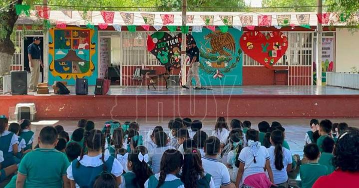 Polic?a Cibern?tica de Tamaulipas refuerza prevenci?n digital en escuelas de Ciudad Victoria