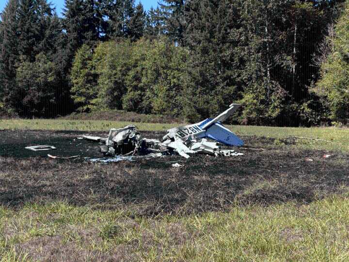 Small plane crash near Battle Ground leaves no survivors