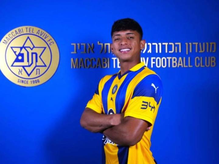 Kervin “Tuti” Andrade fue presentado por Maccabi Tel Aviv