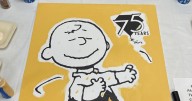Northern Arizona Healthcare patients paint Peanuts mural for Children's Health Center