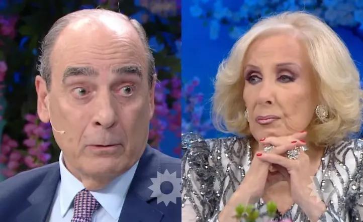 El durísimo cruce entre Mirtha Legrand y Guillermo Francos por la situación del país: "La gente les va a votar en contra"