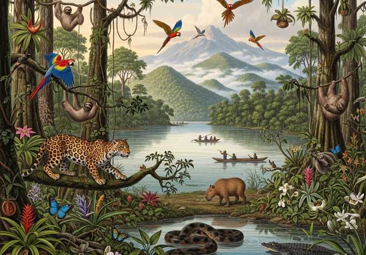 Reseña de la Historia Natural de la Amazonía