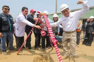 San Juan de Lurigancho: ministro de Salud colocó primera piedra de nuevo hospital