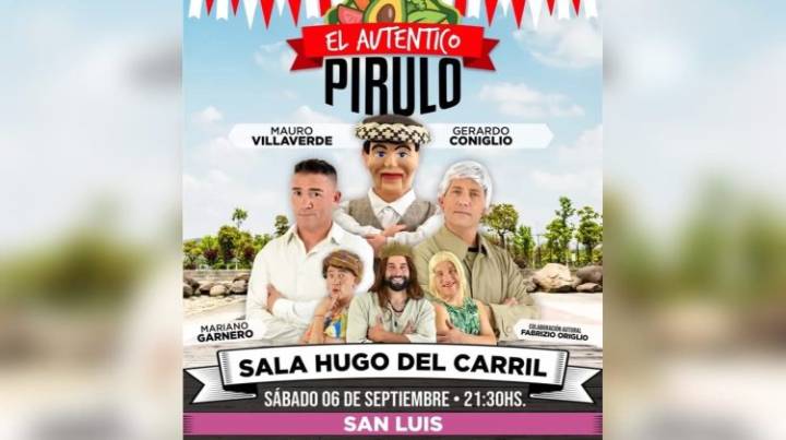 ‘El auténtico Pirulo’ subirá a escena en el Centro Cultural Puente Blanco
