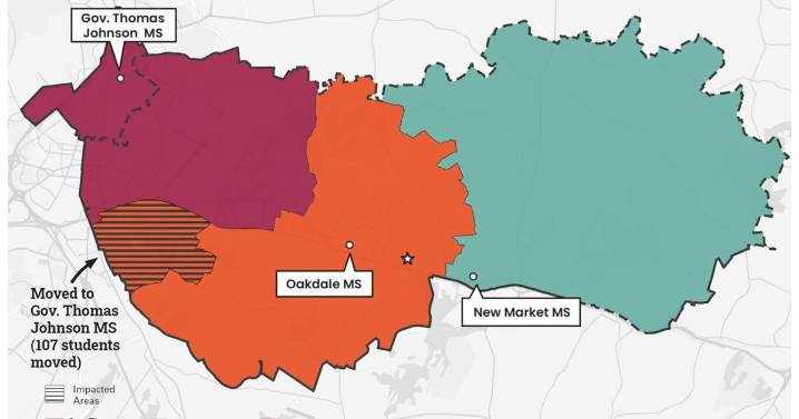 Some FCPS students from Tallyn Ridge urge school board to reconsider proposed redistricting
