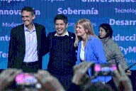 Kicillof cerró la campaña de Fuerza Patria en San Martín: «hay un cambio posible»