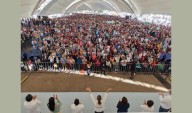 Presidenta Claudia Sheinbaum Rinde Cuentas  Ante 15 Mil Personas en Aguascalientes