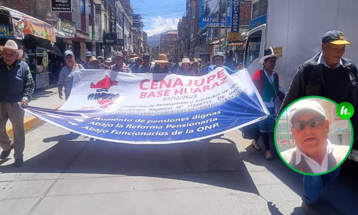 Jubilados exigen aumento de pensiones