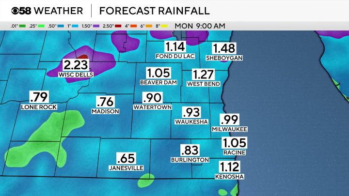 Rain and storms likely for the weekend