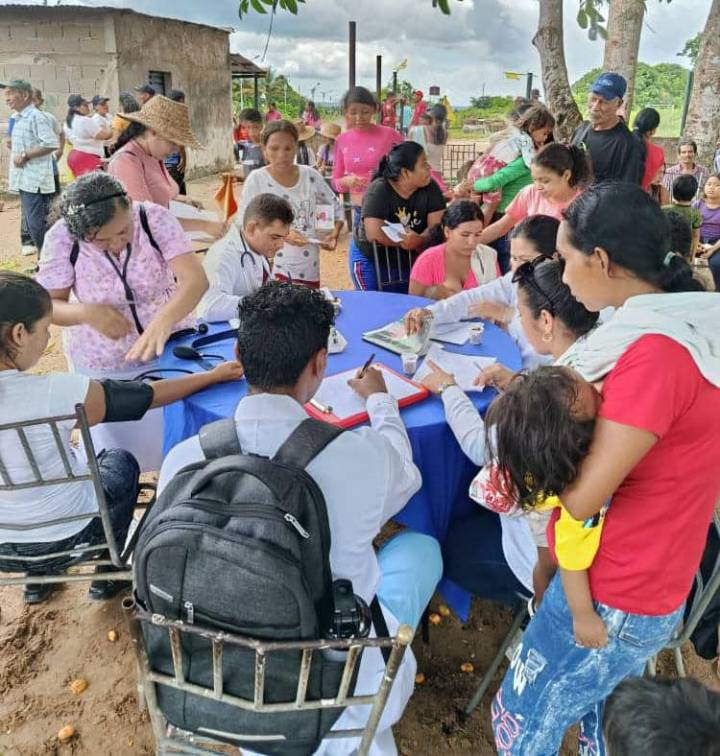 Realizan jornada de atención médica en el sector campesino del municipio Zamora
