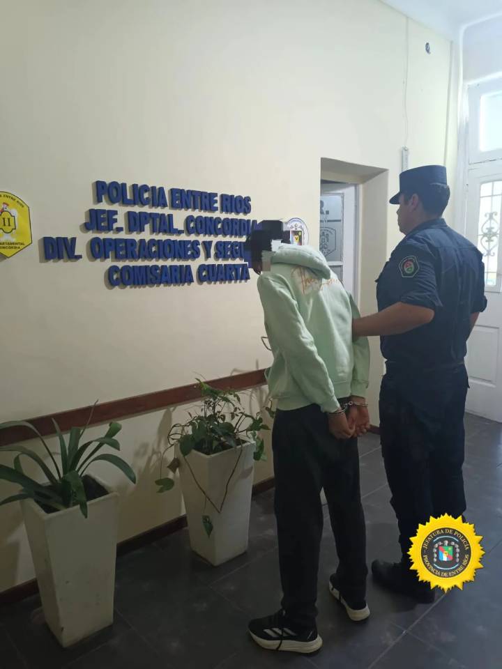 Detuvieron a un presunto ladrón y lo imputarán por encontrarle 6 celulares y un cartucho de escopeta.