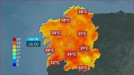 Comeza a entrar aire cálido e a subir as temperaturas