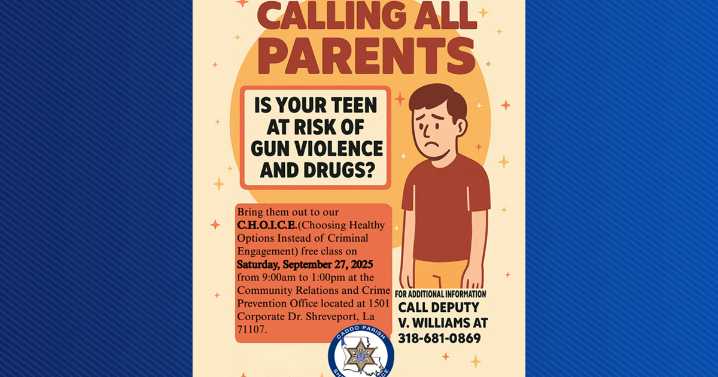 Caddo Sheriff announces C.H.O.I.C.E. program for youth